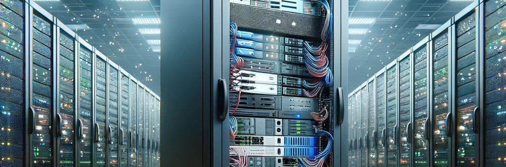 Installation de baie informatique en entreprise